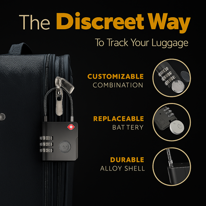 SmartLock Pro™- Never Lose Your Luggage Again!